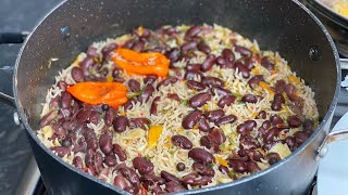 How to Make Rice and Peas Using Canned Beans  TERRIANN’S KITCHEN [upl. by Berwick]