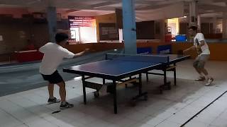 Agung Saputerbang Hurricane Pro III Turbo Blue Nittaku vs Santoso BCA  Butterfly Challanger [upl. by Werd]