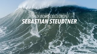 Sebastian Steudtner  Naza Bomb Collection 002  Drone Big Wave Nazaré  WAIT FOR IT [upl. by Ailsun]