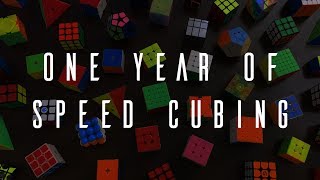 One Year of Speed Cubing  My Story [upl. by Annairam]