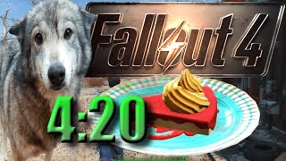 420  Fallout 4 PPP Glitchless perfectly preserved pie speedrun [upl. by Siramaj]