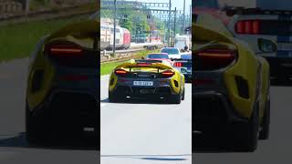 McLaren 675lt Spider Speed with an EXHASUTING SOUND 🤩 [upl. by Aihtenak]