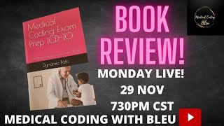 MEDICAL CODING EXAM PREP ICD10 BOOK REVIEW  MODIFIER 57  MEDICAL CODING WITH BLEU [upl. by Intihw]