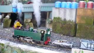 VALE OF RHEIDOL STEAM LOCOMOTIVE ROUNDHOUSE UK [upl. by Nitsug]