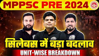 MPPSC PRE 2024 New Syllabus  MPPSC 2024 Syllabus Changed 😱  MPPSC Syllabus Update 2024 [upl. by Thagard]