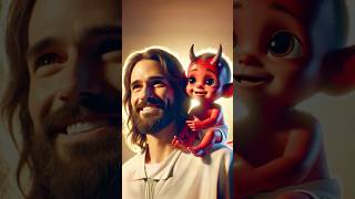 Jesus and the Devil Make Trouble edit shorts fe jesus davil [upl. by Lita]