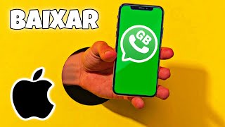 COMO BAIXAR WHATSAPP GB NO IPHONE 2024 [upl. by Anujra841]