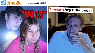 Funniest Catching CREEPS On Omegle Compilation [upl. by Ynattir]