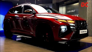 2025 Hyundai Tucson N Line 16T Facelift Ultimate Red Metallic  4K Highlight Detail Cut DCUT [upl. by Erdnassak763]