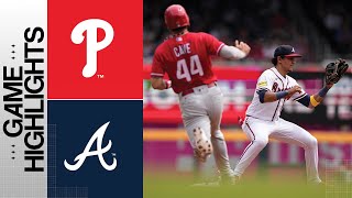 Phillies vs Braves Game Highlights 92023  MLB Highlights [upl. by Thirion]