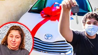 SURPRISING MOM WITH DREAM CAR [upl. by Mayce661]