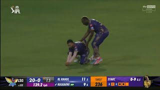 Ramandeep Singh Brilliant Running catch Arshin Kulkarni tata ipl 2024 ramandeepsingh [upl. by Bowie]