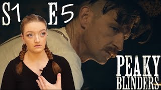 Peaky Blinders REACTION  Season 1 Episode 5 [upl. by Ynahirb230]