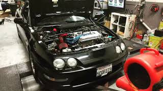 Integra GSR B20 VTEC Skunk2 Pro3 cams dyno [upl. by Yob]