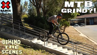 GRINDING ON A MTB  X Games BTS [upl. by Saibot]