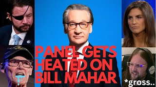 Bill Mahar panel gets HEATED [upl. by Aikrehs175]