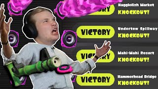 Using BAMBOOZLER to WIN in Splatoon 3 niko wins [upl. by Nedia77]