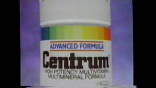 1992 Centrum quotYou are the picture of good health  From A to Zincquot TV Commercial [upl. by Cullan]