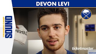 quotIm Focusing on Being Goalie Strongquot  Devon Levi on His Offseason Training [upl. by Gentes529]