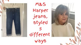 Marks and Spencer Harper Jeans styled 5 different ways [upl. by Yoshi]