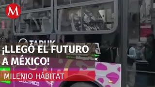 Presentan a Taruk el primer autobús eléctrico 100 mexicano  Milenio Hábitat [upl. by Anoik521]