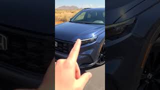 New 2023 Honda CRV Hybrid Sport Touring Exterior Walk Around [upl. by Beitch]