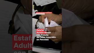 Adulta mayor es víctima de fraude con falsa inversión en petróleo de Pemex  N Shorts [upl. by Nyrb815]