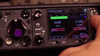 Sound Devices 688 6 ch vs 12 ch PFL Mode [upl. by Aufmann608]