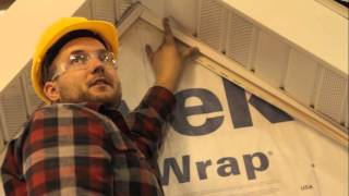 How to Install Vinyl Siding Part 2 J Trim [upl. by Ocirderf900]