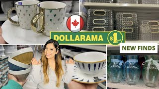 Canada Dollarama Finds Affordable kitchen dinner ware sets Under 500 Household supplies in Canada [upl. by Sclar]