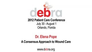 Dr Elena Pope  DebRA of America 2012 Patient Care Conference [upl. by Mayne]