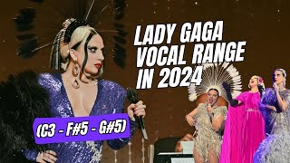 Lady Gaga  Jazz amp Piano Vocal Range 2024 C3  F5  G5 [upl. by Einnep]