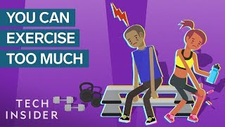 What Too Much Exercise Does To Your Body And Brain [upl. by Karlotte]