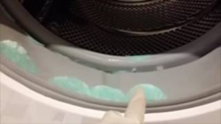 Cleaning up mould on washing machine 彻底清洁洗衣机内霉菌 [upl. by Graniela]