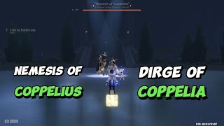 Defeat Nemesis of Coppelius amp Dirge of Coppelia  Genshin Impact [upl. by Flo799]