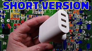 IKEA SMÅHAGEL USB charger teardown shorter version [upl. by Cyrie]