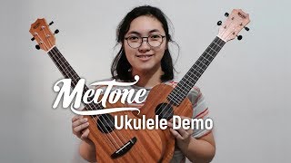 Meitone Ukulele Demo Mahogany and Acacia [upl. by Akenehs969]