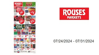 Rouses Markets Weekly Ad US  07242024  07312024 [upl. by Denby]