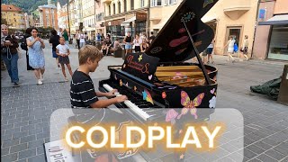 CLOCKS by Coldplay  Piano Cover  Piano in Public [upl. by Cathy]