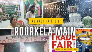 International Trade Fair 2024 ll Adivasi hair oil original only ₹1500 rourkelavlog [upl. by Arved]