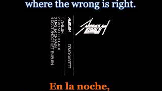 Ambush  Ambush  Lyrics  Subtitulos en español NWOBHM Traducida [upl. by Nottirb]