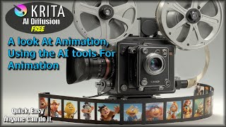 Krita AI A look At Animation using the AI tools For Animation [upl. by Woody]