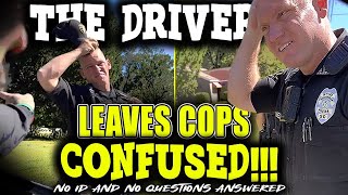 Driver Completely Owns And Educates Cops  I Dont Answer Questions  Master Level ID Refusal [upl. by Kass]