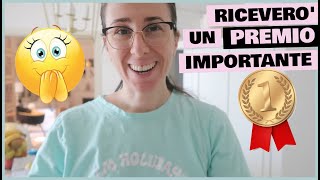 STO PER RICEVERE UN PREMIO IMPORTANTE [upl. by Simonette]