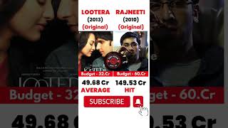 Lootera vs Rajneeti Movie Comparison  Box Office Collection sorts viral [upl. by Ressan]