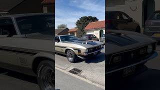 1971 Mustang Mach 1 On The Move 🔊 351 V8 Sound [upl. by Waxler]