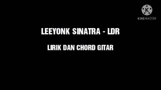 Leeyonk Sinatra  LDR karaoke [upl. by Assetak563]