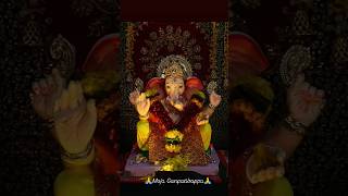 Ganpati mantra Ganpati bappa aarti  Maja Ganpati Bappamoryaac [upl. by Kerat]