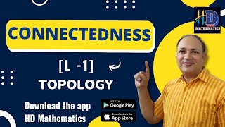 connectedness in topology maths part 1 separated sets in topology mathematics in hindi by Hd sir [upl. by Erialc]