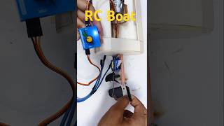 Rc boat rudder controlling from servo tester rc boat rudder diyrcboat [upl. by Oigolue166]